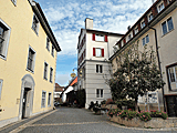 Hohe Häuser in Mühlheim