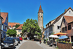 Stadteingang in Kirchberg