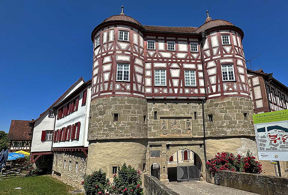 Torturm am Schloss in Gaildorf