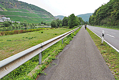 Radweg bei Müden
