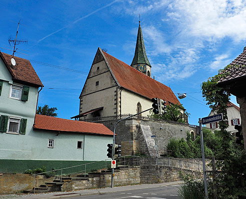 Kirche in Unterjesingen