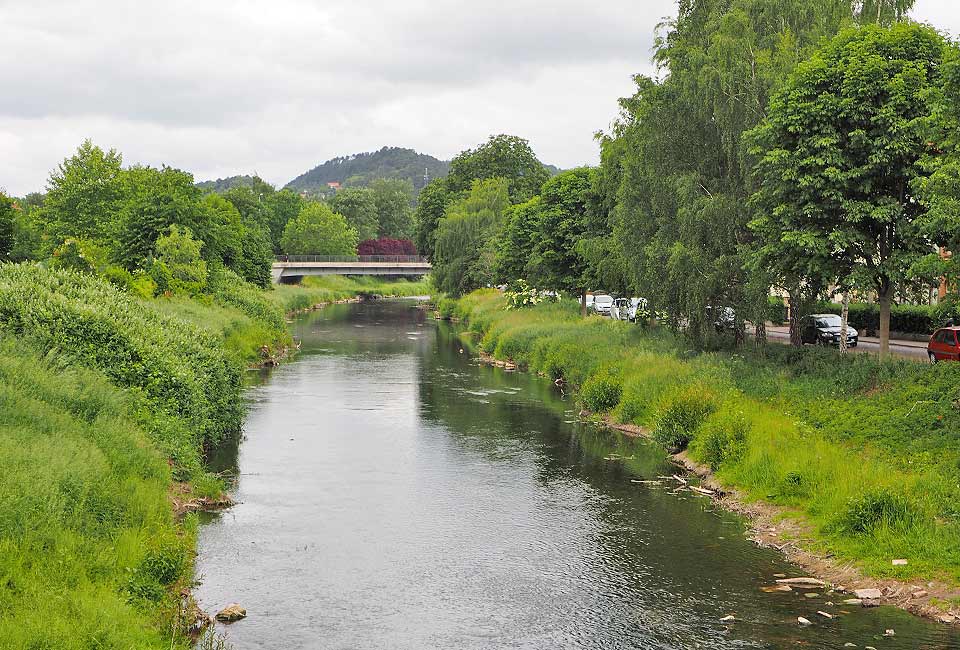 Fluss Hörsel in Eisenach